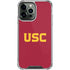 University of Southern California USC iPhone 13 Pro Max Clear Case